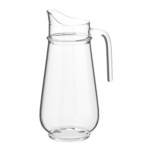 TILLBRINGARE - 水壺, 透明玻璃 | IKEA 線上購物 - PE728103_S4