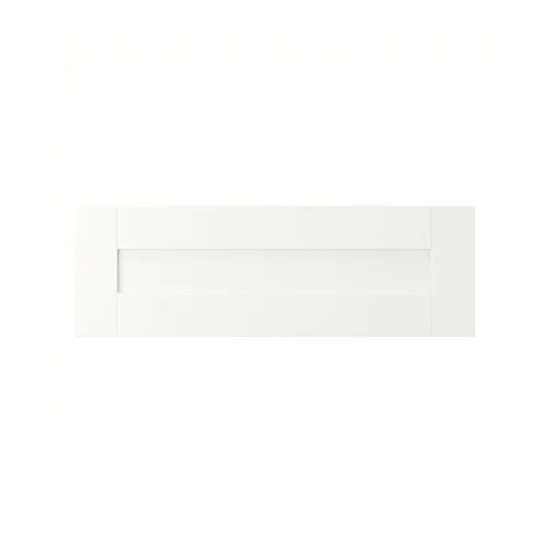 SANNIDAL - 抽屜面板, 白色, 60x20 公分 | IKEA 線上購物 - PE870691_S4