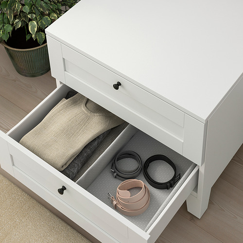 PLATSA chest of 2 drawers