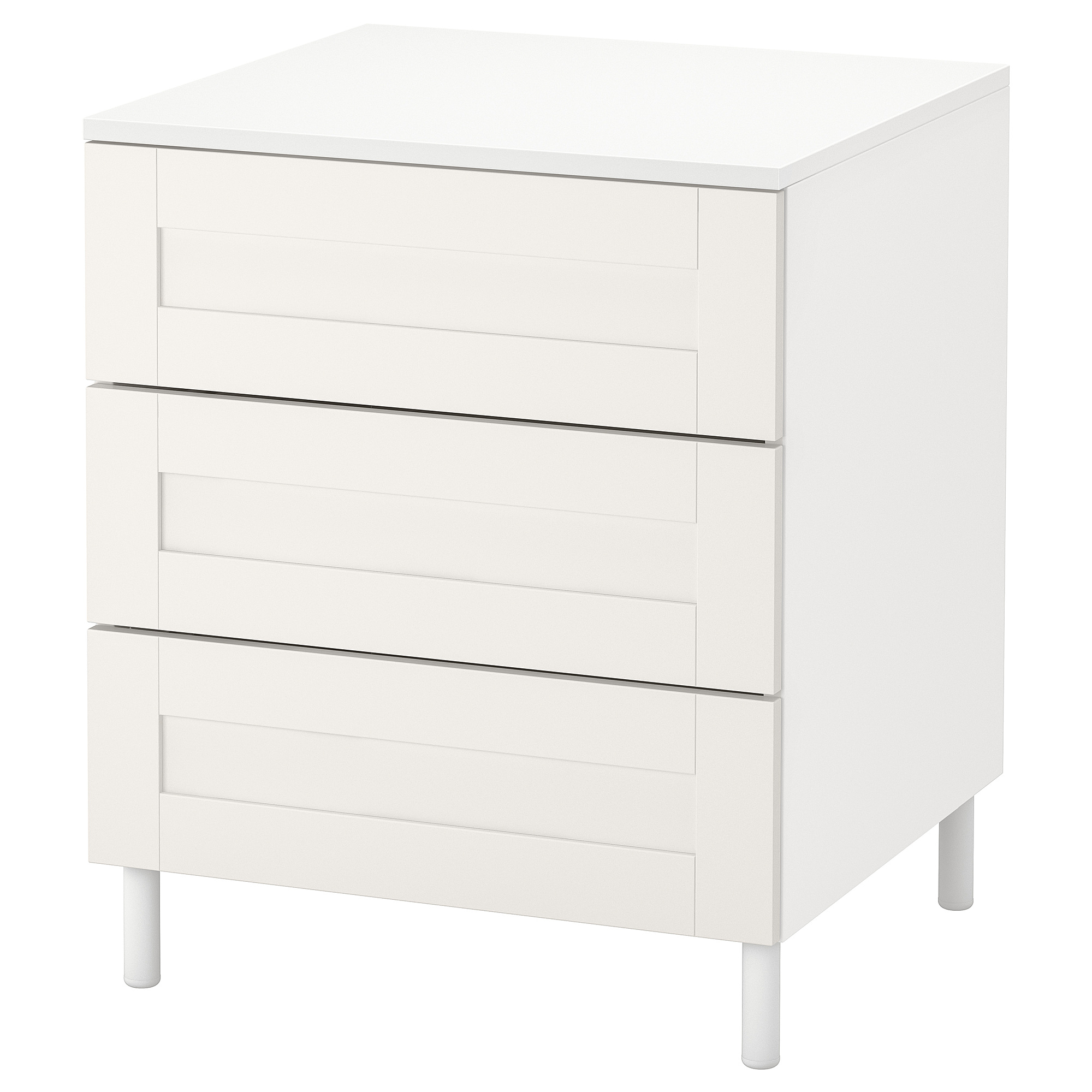 PLATSA chest of 3 drawers