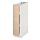METOD - 底櫃附層板, 白色/Askersund 淺色梣木紋 | IKEA 線上購物 - PE637705_S1