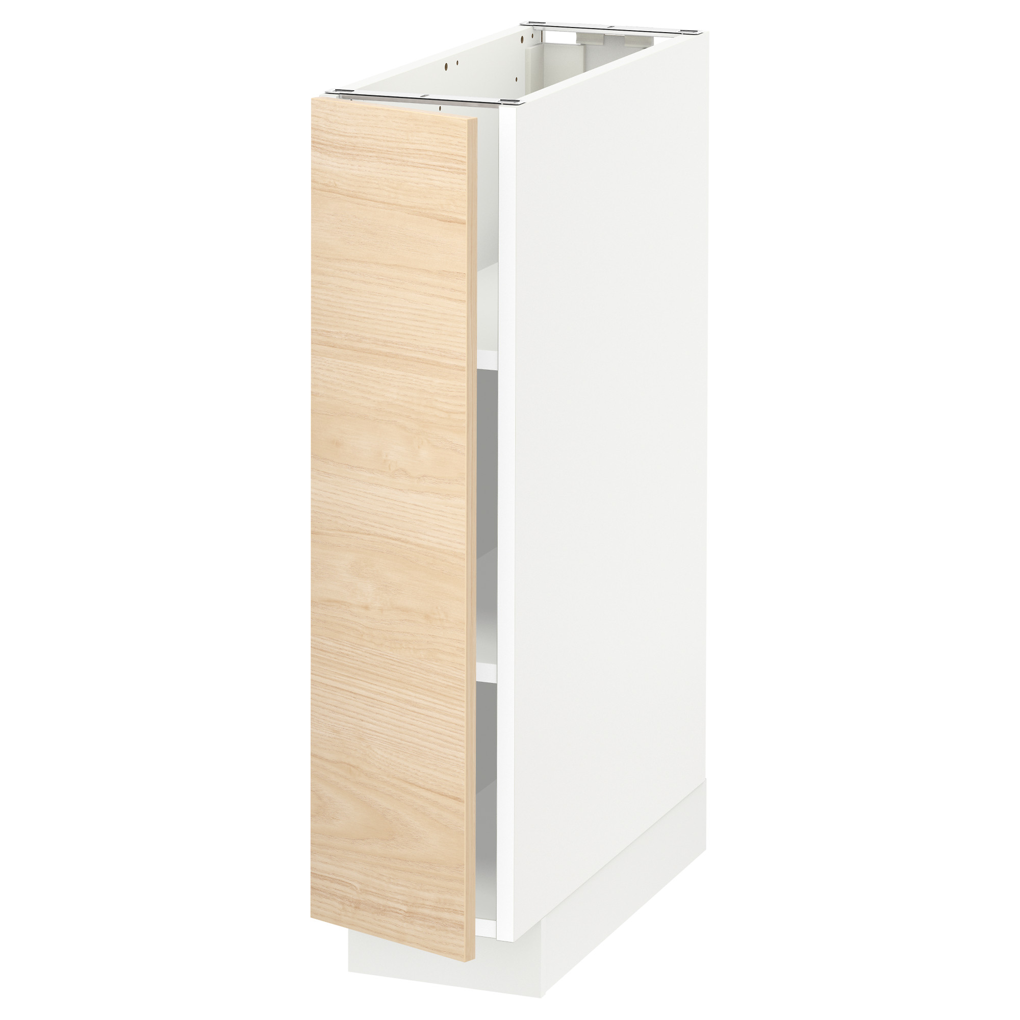 METOD base cabinet with shelves