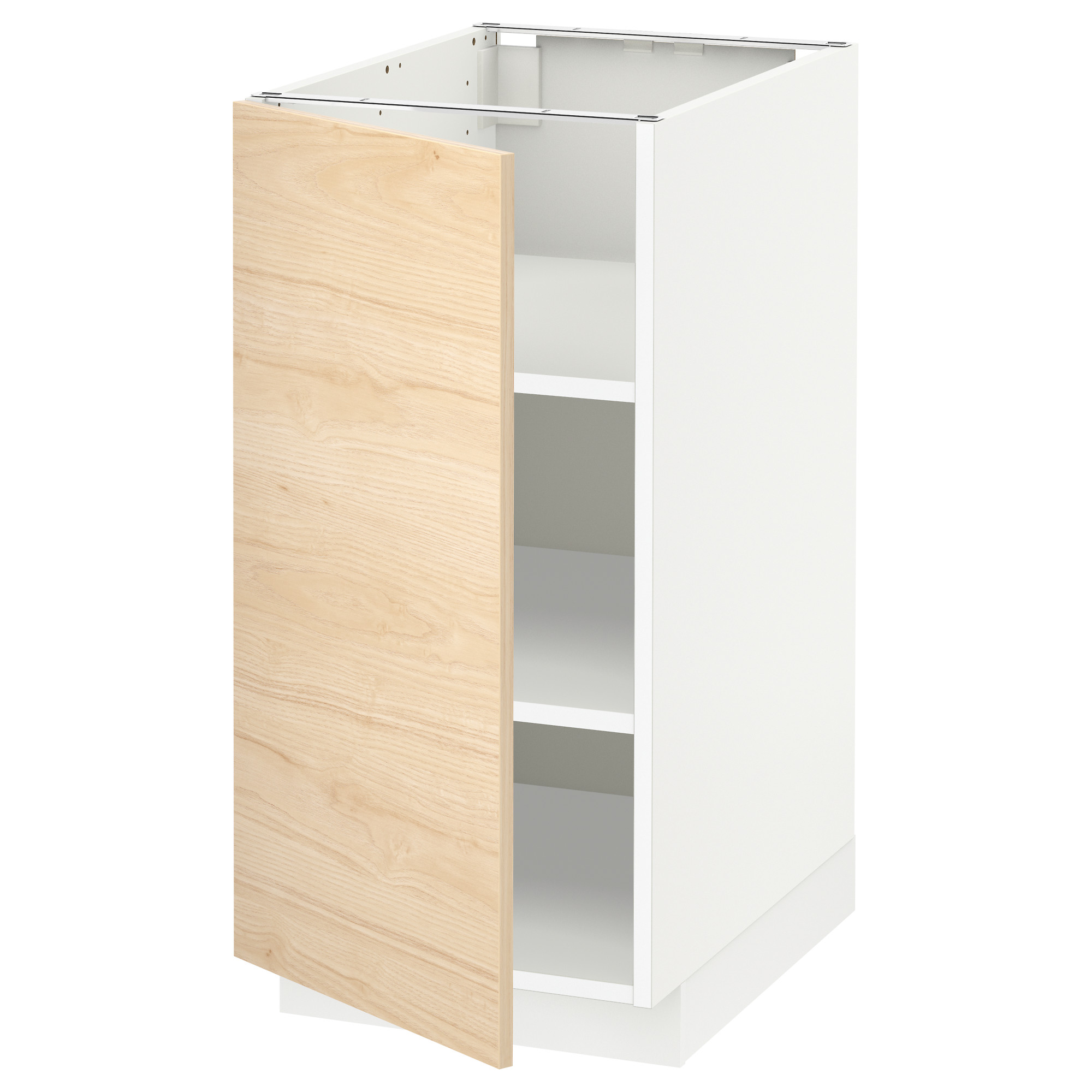 METOD base cabinet with shelves