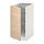 METOD - base cabinet with wire baskets, white/Askersund light ash effect | IKEA Taiwan Online - PE637708_S1
