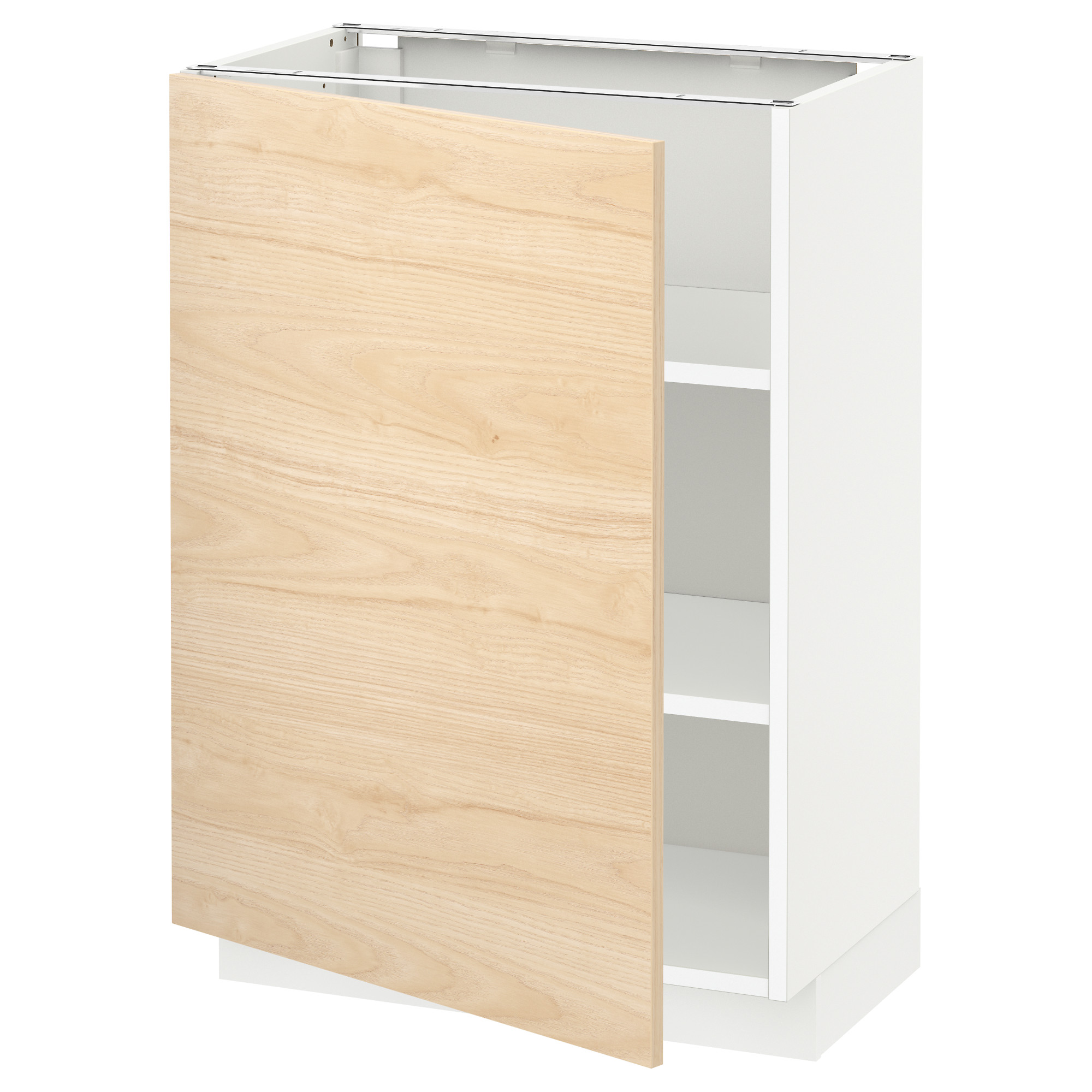 METOD base cabinet with shelves