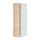 METOD - 壁櫃附層板, 白色/Askersund 淺色梣木紋 | IKEA 線上購物 - PE637742_S1
