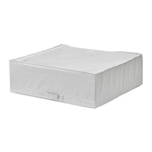 STUK - 收納盒, 白色/灰色, 55x51x18 公分 | IKEA 線上購物 - PE728139_S4