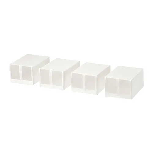 SKUBB - 鞋盒, 白色, 22x34x16 公分 | IKEA 線上購物 - PE728167_S4