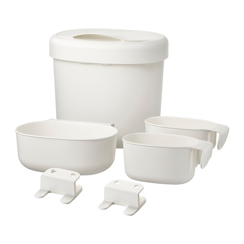 ÖNSKLIG - stor baskets changing tbl set of 4, white | IKEA Taiwan Online - PE728172_S4