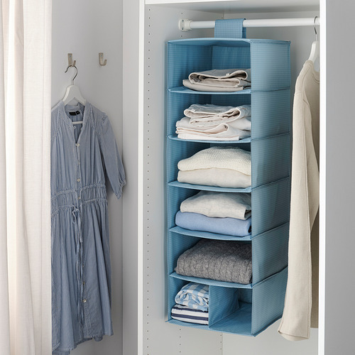 STUK - 掛袋/7格, 藍灰色 | IKEA 線上購物 - PE828444_S4