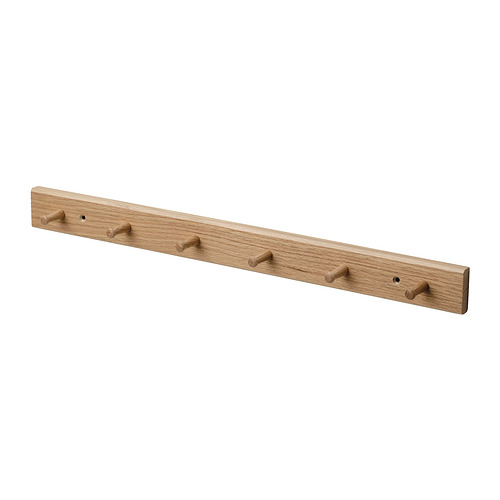 HÖVOLM - 6勾式掛勾架, 橡木 | IKEA 線上購物 - PE828455_S4