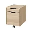 ALEX - drawer unit, white stained/oak effect, 36x50 cm | IKEA Taiwan Online - PE973117_S2 