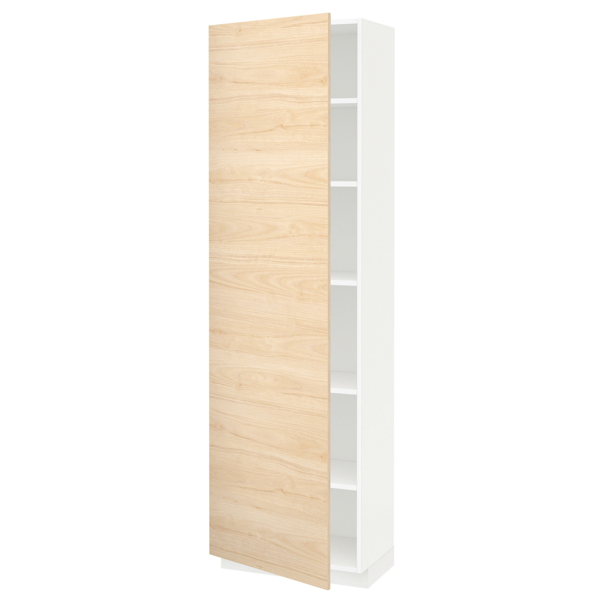 METOD high cabinet with shelves