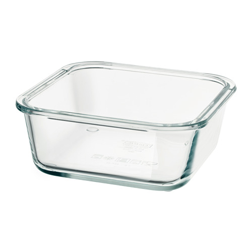 IKEA 365+ - food container, square/glass, 600 ml | IKEA Taiwan Online - PE728233_S4