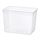 IKEA 365+ - food container, large rectangular/plastic, 10.6 l | IKEA Taiwan Online - PE728234_S1