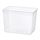 IKEA 365+ - food container, large rectangular/plastic, 10.6 L | IKEA Taiwan Online - PE728234_S1