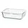 IKEA 365+ - food container, rectangular/glass, 1.0 l | IKEA Taiwan Online - PE728247_S1