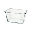 IKEA 365+ - food container, rectangular/glass, 1.8 l | IKEA Taiwan Online - PE728248_S2 