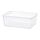 IKEA 365+ - food container, large rectangular/plastic, 5.2 l | IKEA Taiwan Online - PE728252_S1