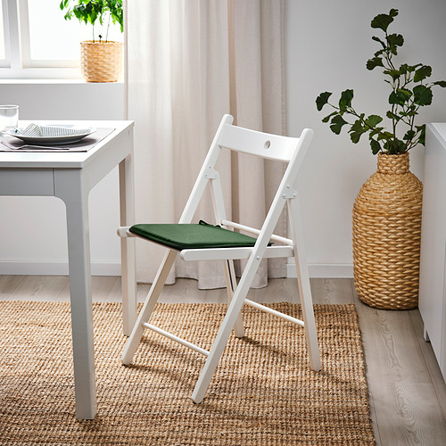 ASKNÄTFJÄRIL - 椅墊, 深綠色 | IKEA 線上購物 - PE828493_S4