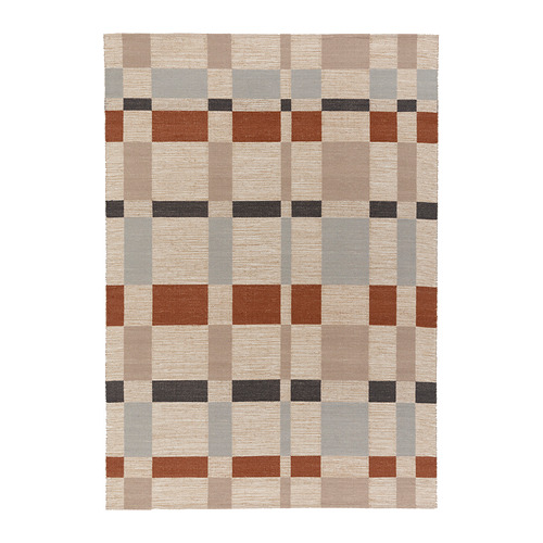 BLÅLJUS rug, flatwoven