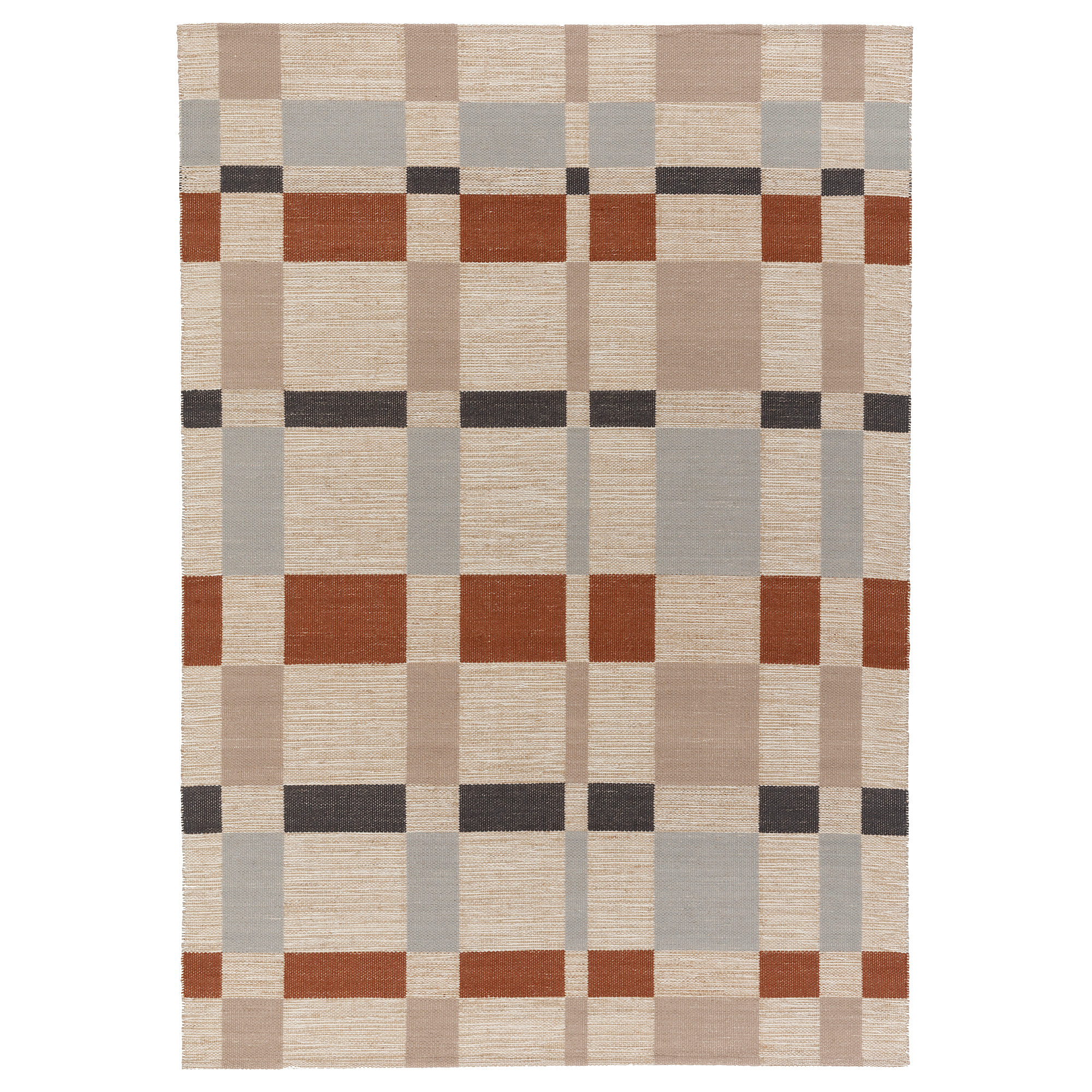 BLÅLJUS rug, flatwoven