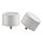 HELTUSS - finials, 1 pair, white | IKEA Taiwan Online - E1010110_S1