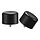HELTUSS - finials, 1 pair, black | IKEA Taiwan Online - E1010115_S1
