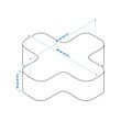 YXSTABY gaming D-pad cushion