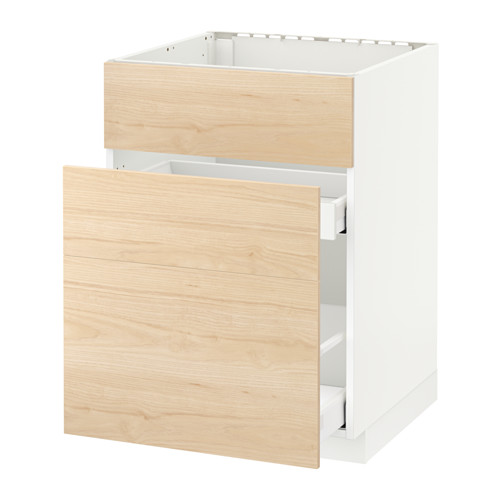 METOD/MAXIMERA base cab f sink+3 fronts/2 drawers