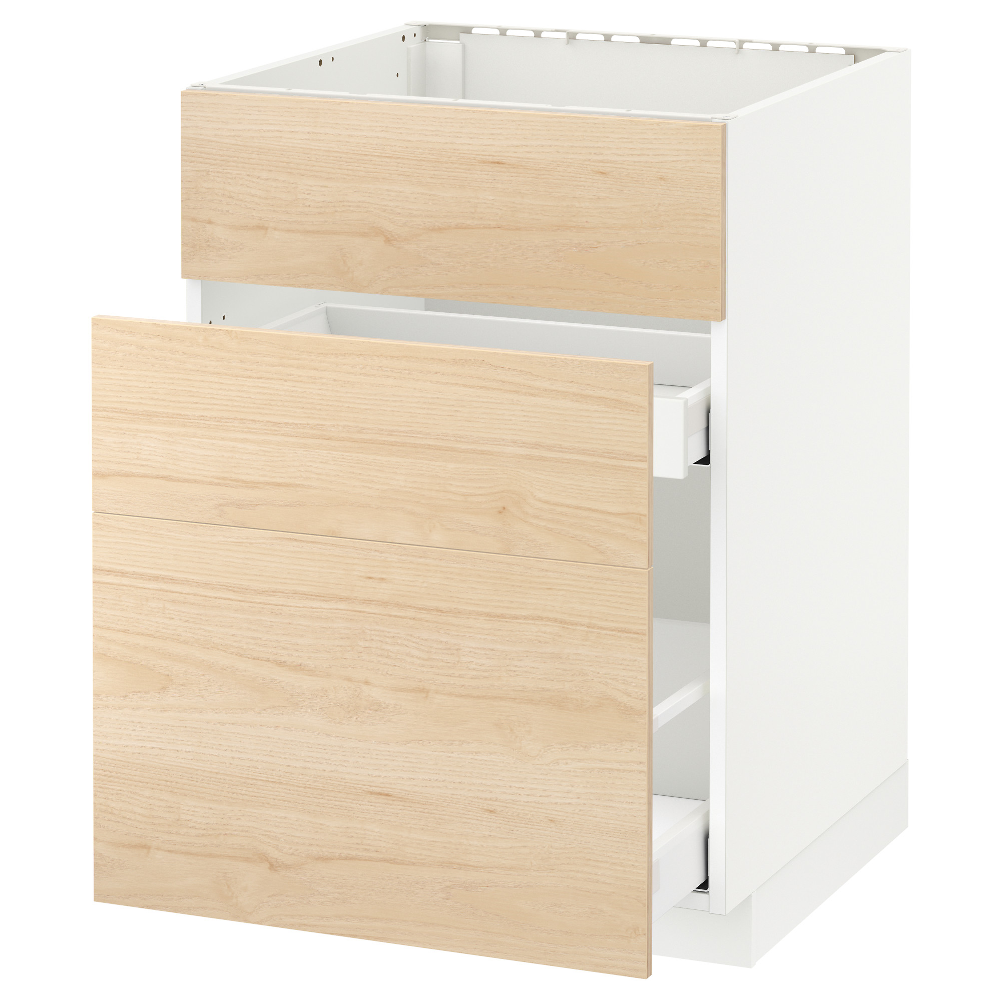 METOD/MAXIMERA base cab f sink+3 fronts/2 drawers