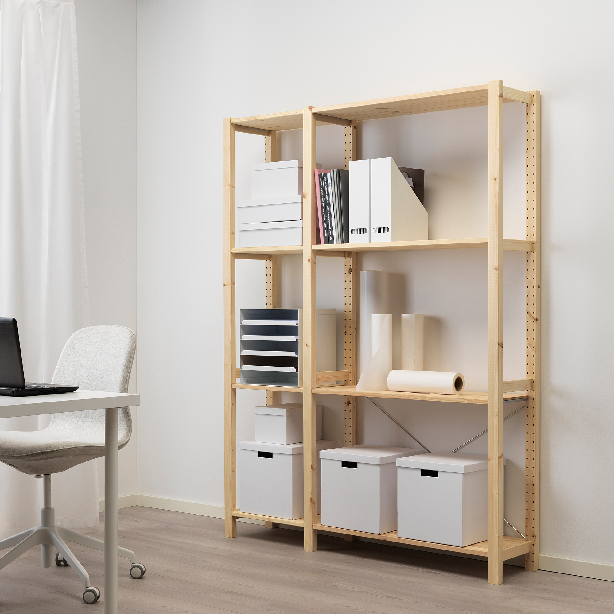 IVAR 2 sections/shelves