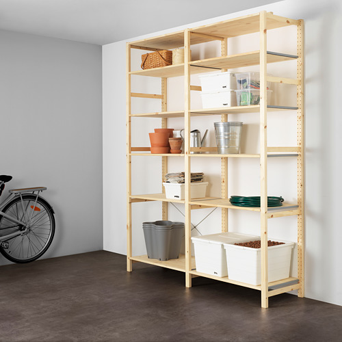 IVAR - 2 sections/shelves, pine | IKEA Taiwan Online - PE654557_S4