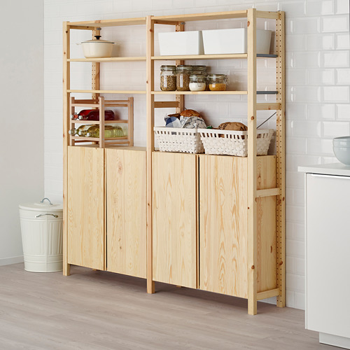IVAR - 2 sections/shelves/cabinet, pine | IKEA Taiwan Online - PE656778_S4