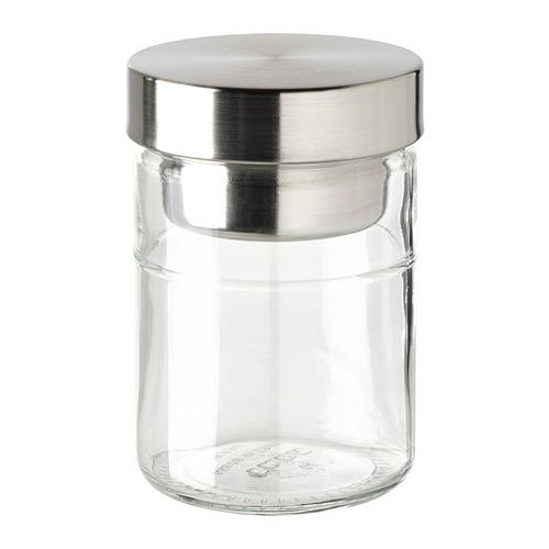 DAGKLAR - 附內隔瓶子, 透明玻璃/不鏽鋼 | IKEA 線上購物 - PE828497_S4