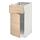 METOD/MAXIMERA - base cab w wire basket/drawer/door, white/Askersund light ash effect | IKEA Taiwan Online - PE637976_S1