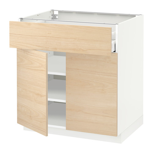 METOD/MAXIMERA base cabinet with drawer/2 doors