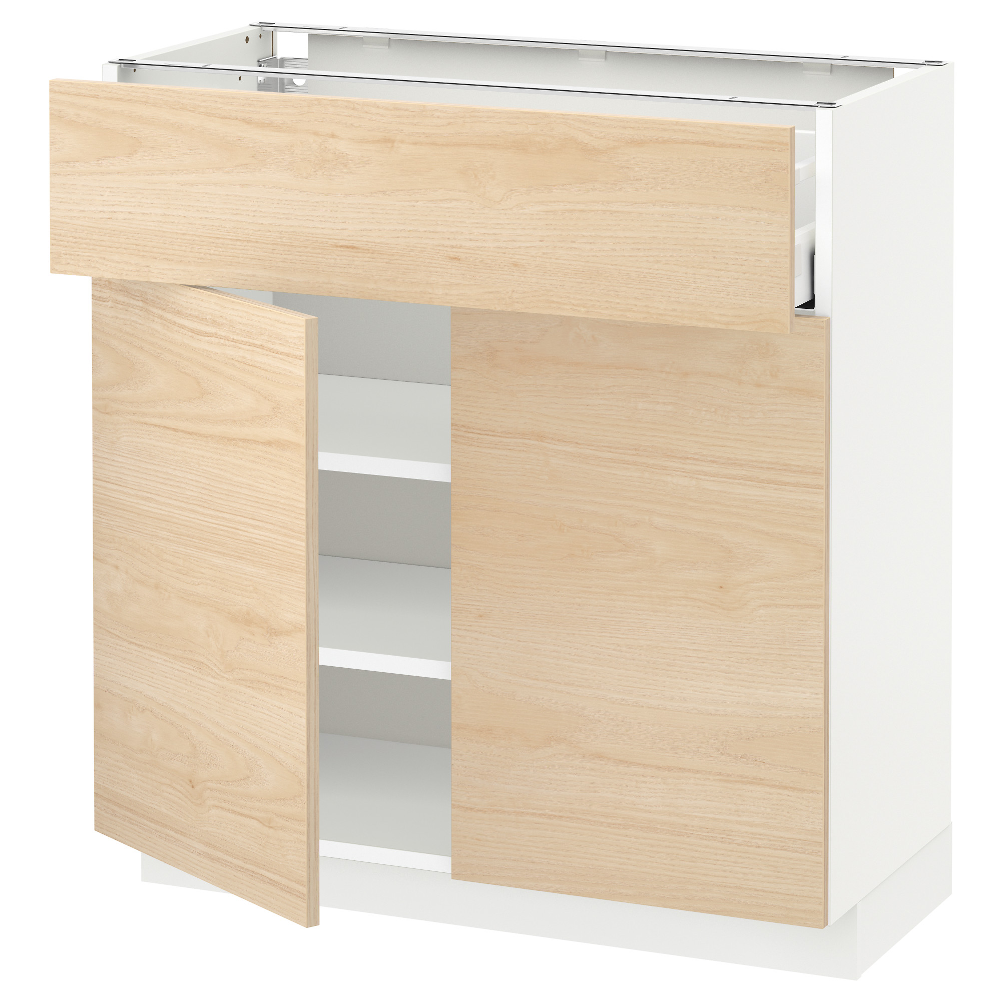 METOD/MAXIMERA base cabinet with drawer/2 doors