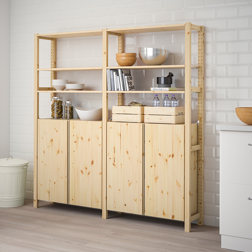 IVAR - 2 sections/shelves/cabinet, pine | IKEA Taiwan Online - PE669775_S4