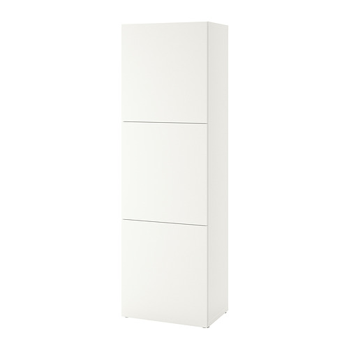 BESTÅ - 層架組附門板, 白色 Lappviken/白色, 60x42x193 公分 | IKEA 線上購物 - PE828531_S4