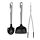 DIREKT - 廚房用具 3件組, 黑色/不鏽鋼 | IKEA 線上購物 - PE728428_S1