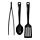 GNARP - 廚房用具 3件組, 黑色 | IKEA 線上購物 - PE728431_S1