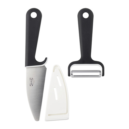 SMÅBIT - 刀/削皮器, 黑色/白色 | IKEA 線上購物 - PE728423_S4