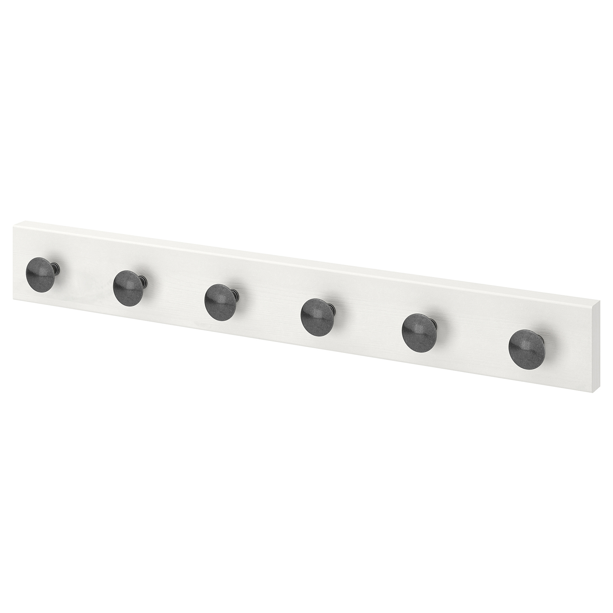 Lurt Hedra 6勾式掛勾架 染白色 碳黑色 Ikea 線上購物