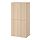 BESTÅ - shelf unit with doors, white stained oak effect/Lappviken white stained oak effect | IKEA Taiwan Online - PE828569_S1