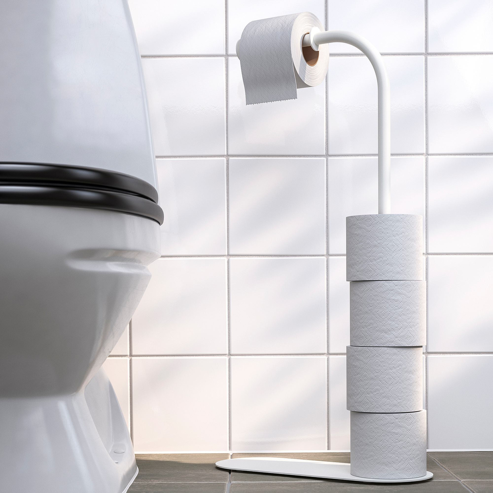 ENUDDEN toilet roll stand