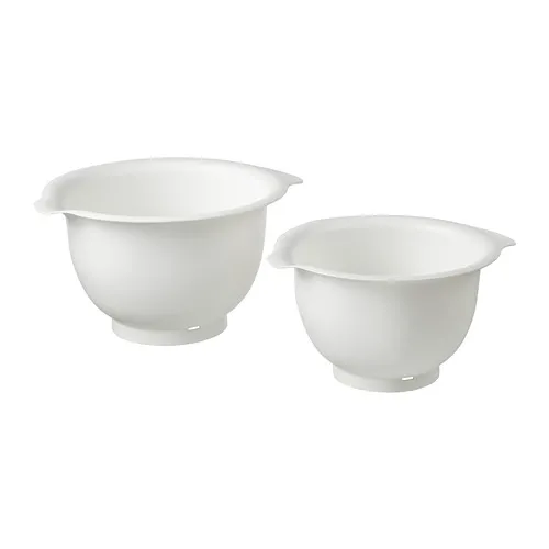 VISPAD - 攪拌碗 2件組, 白色 | IKEA 線上購物 - PE728490_S4