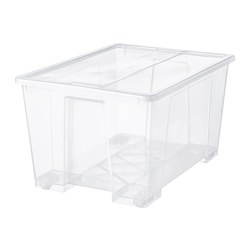 Samla 收納盒 透明 Ikea 線上購物 Samla 收納盒 透明 Ikea 線上購物