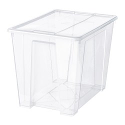 Samla 收納盒 透明 Ikea 線上購物 Samla 收納盒 透明 Ikea 線上購物
