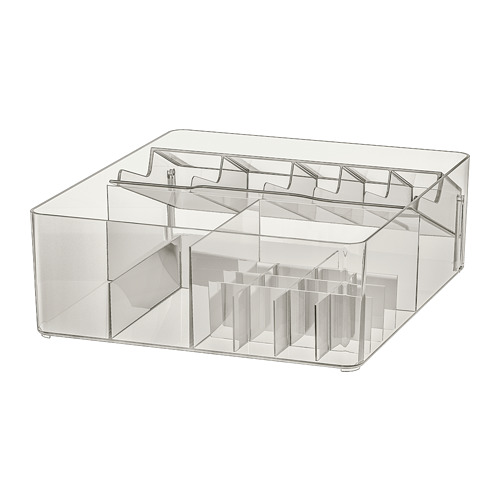 GODMORGON - 分格收納盒, 煙燻色 | IKEA 線上購物 - PE728528_S4